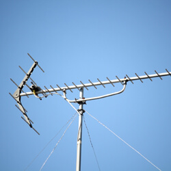 テレビのアンテナもこだわりましょう。