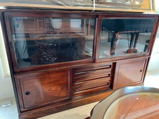 新しい無垢テブール