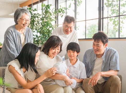 家族が多くなっても快適にストレスなく過ごせる家を