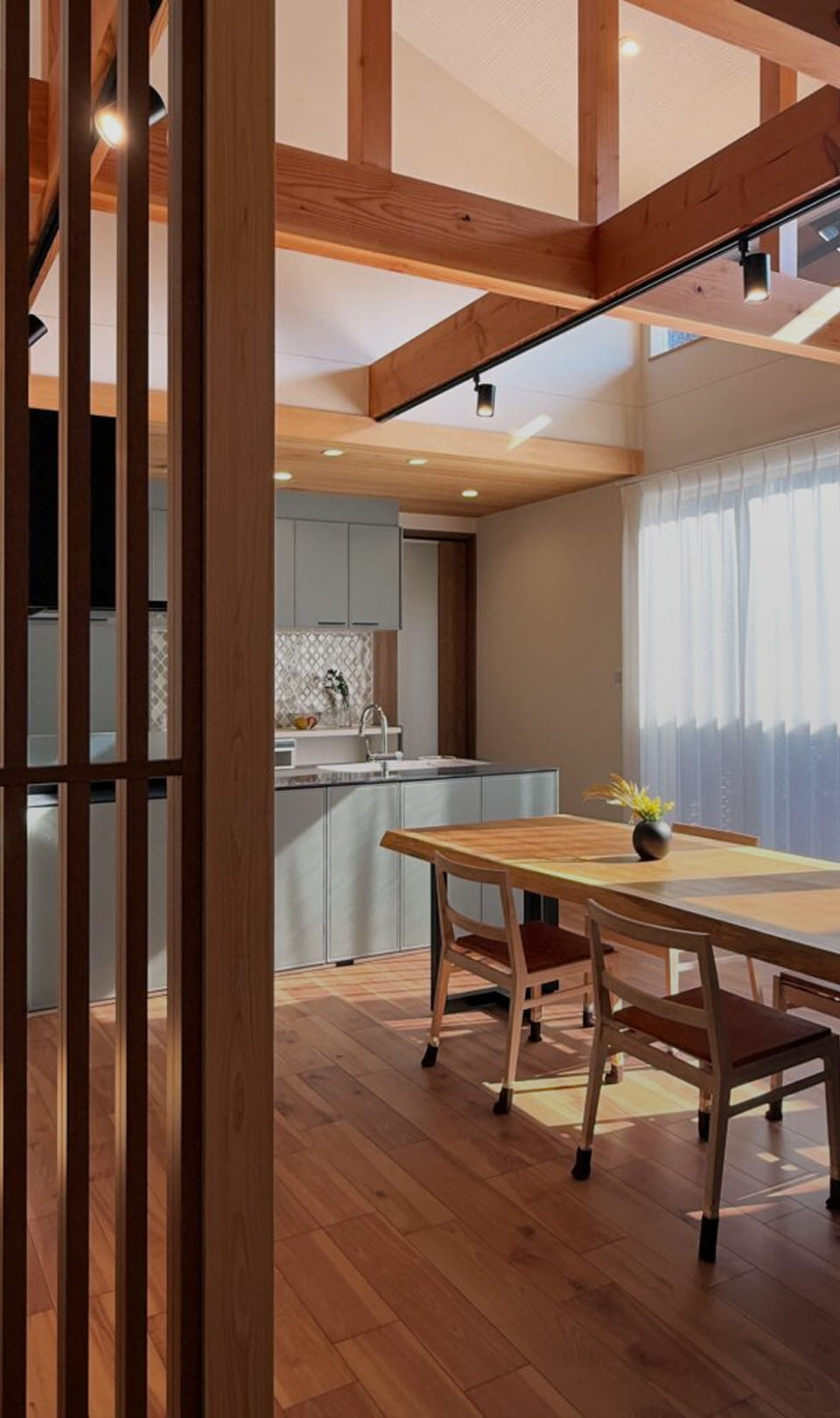 自然素材の家の和室