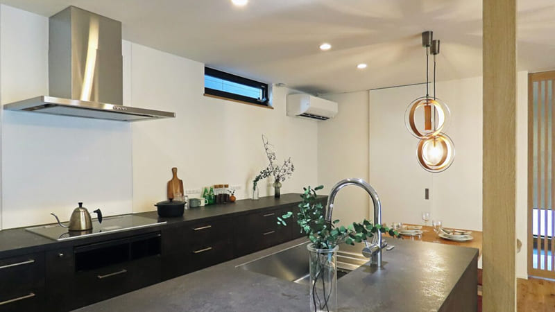 安水建設施工事例_和モダン×鉄骨階段がある住まい5