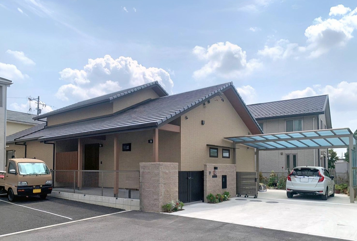 和モダン平屋住宅