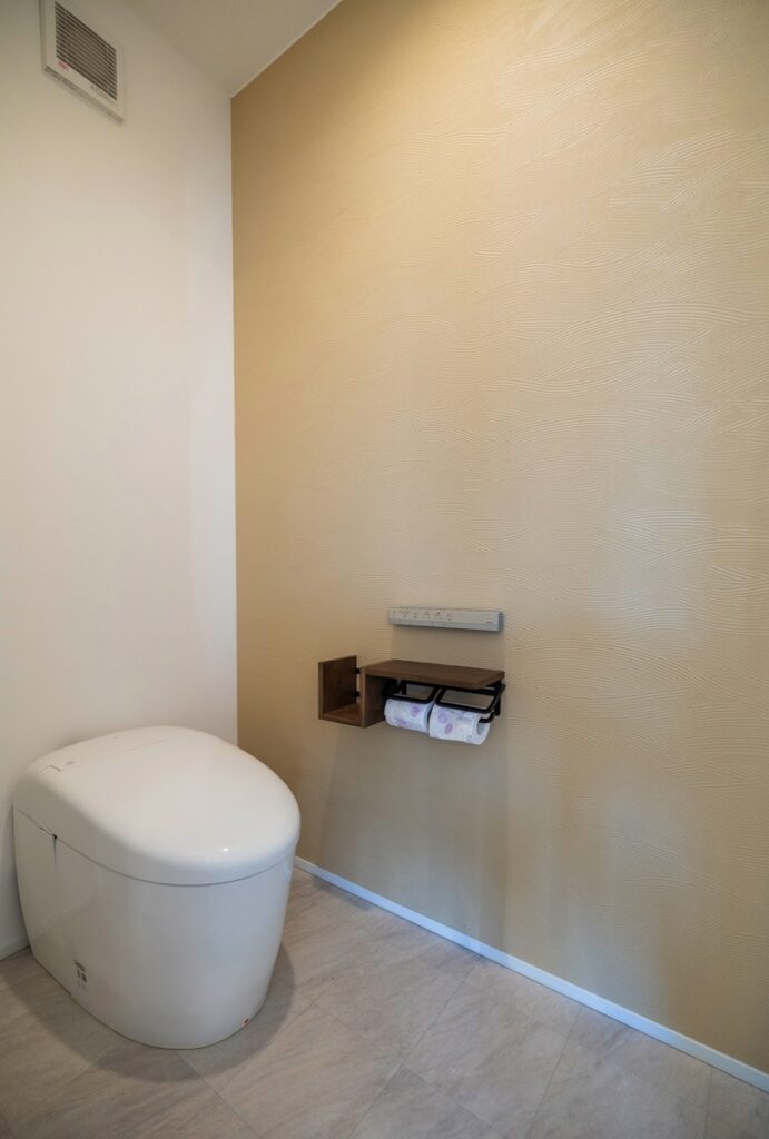 和モダン×グレー×鉄骨階段がある家